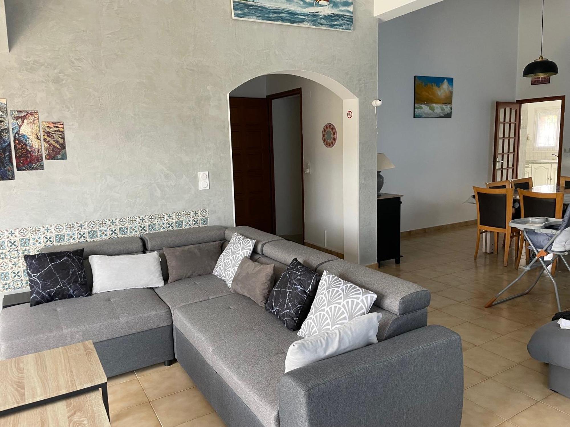 Villa Tous Conforts Avec Piscine Privee Et Acces Plage Сервион Екстериор снимка